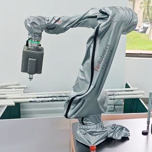 粉尘、金属颗粒环境，协作机器人防尘服如何保护机器人？