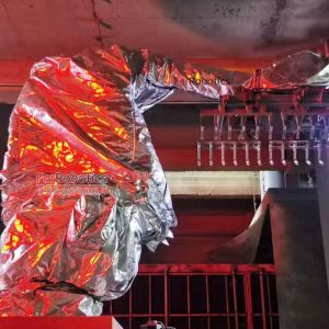 加热机器人防护服：低温环境下的“守护铠甲”