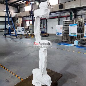 涂胶机器人防护服：抗静电、防污染、耐磨损